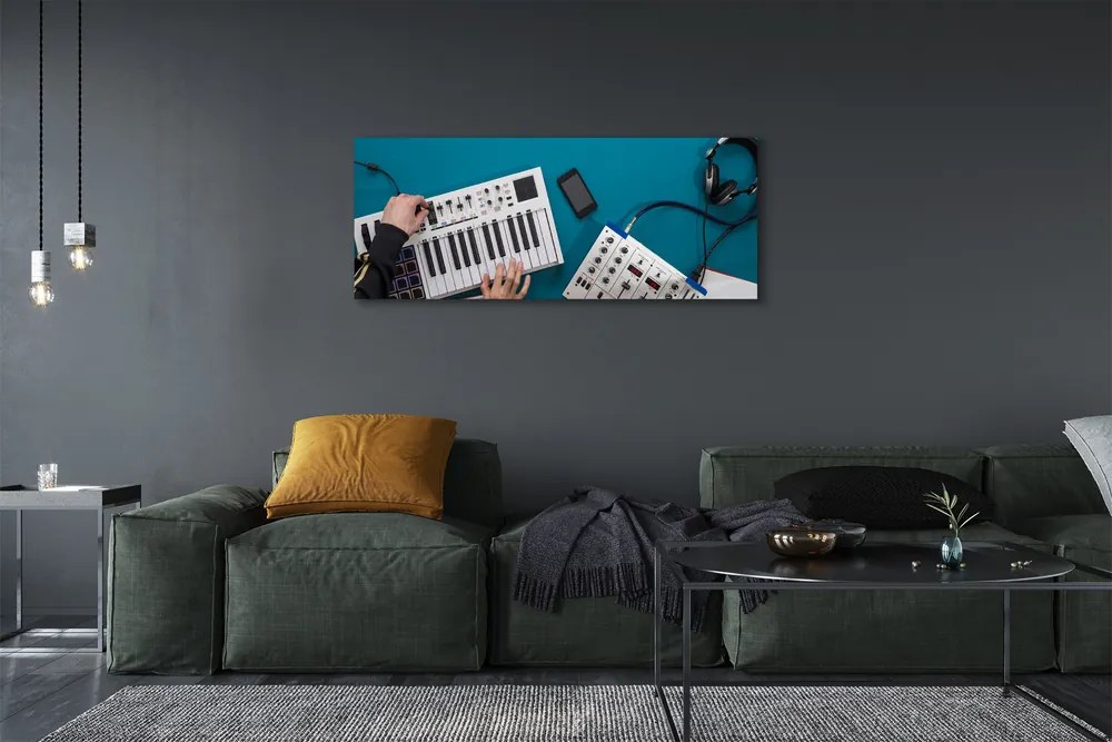 Obraz drukowany na płótnie Sprzęt Do Miksowania Muzyki