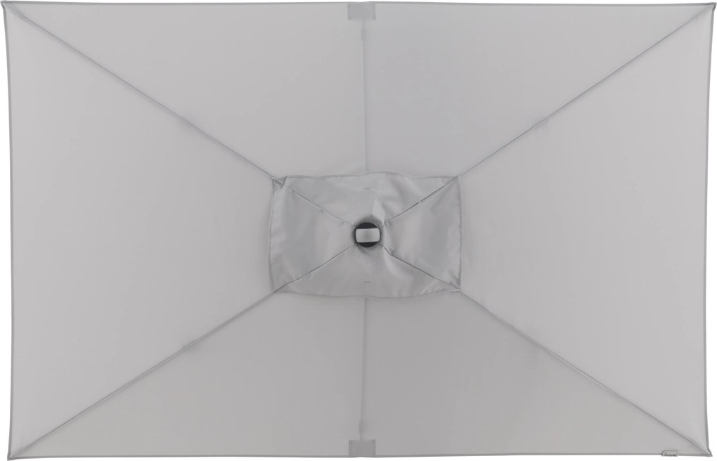 Doppler EXPERT parasol ogrodowy 220 x 140 cm jasnoszary