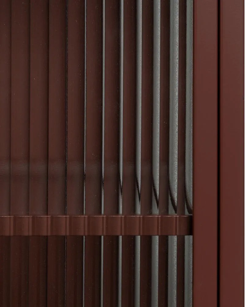 Ceglasta metalowa witryna 52x90 cm Harris – Ixia