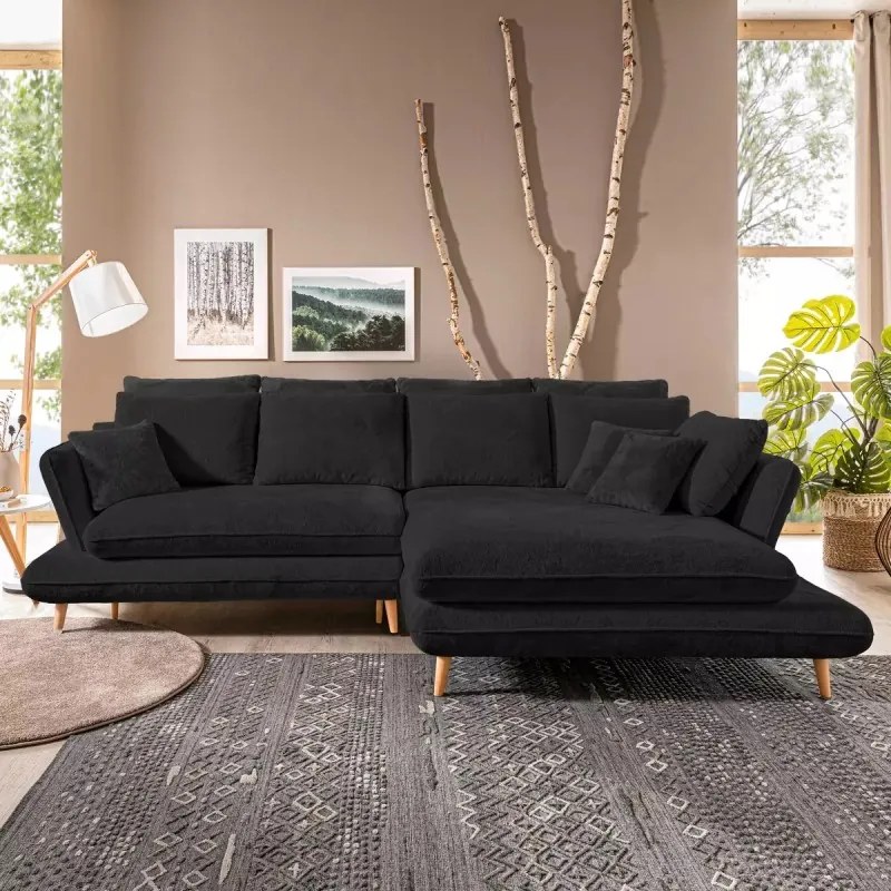 Narożnik MONTE z funkcją spania pojemnikiem i poduszkami