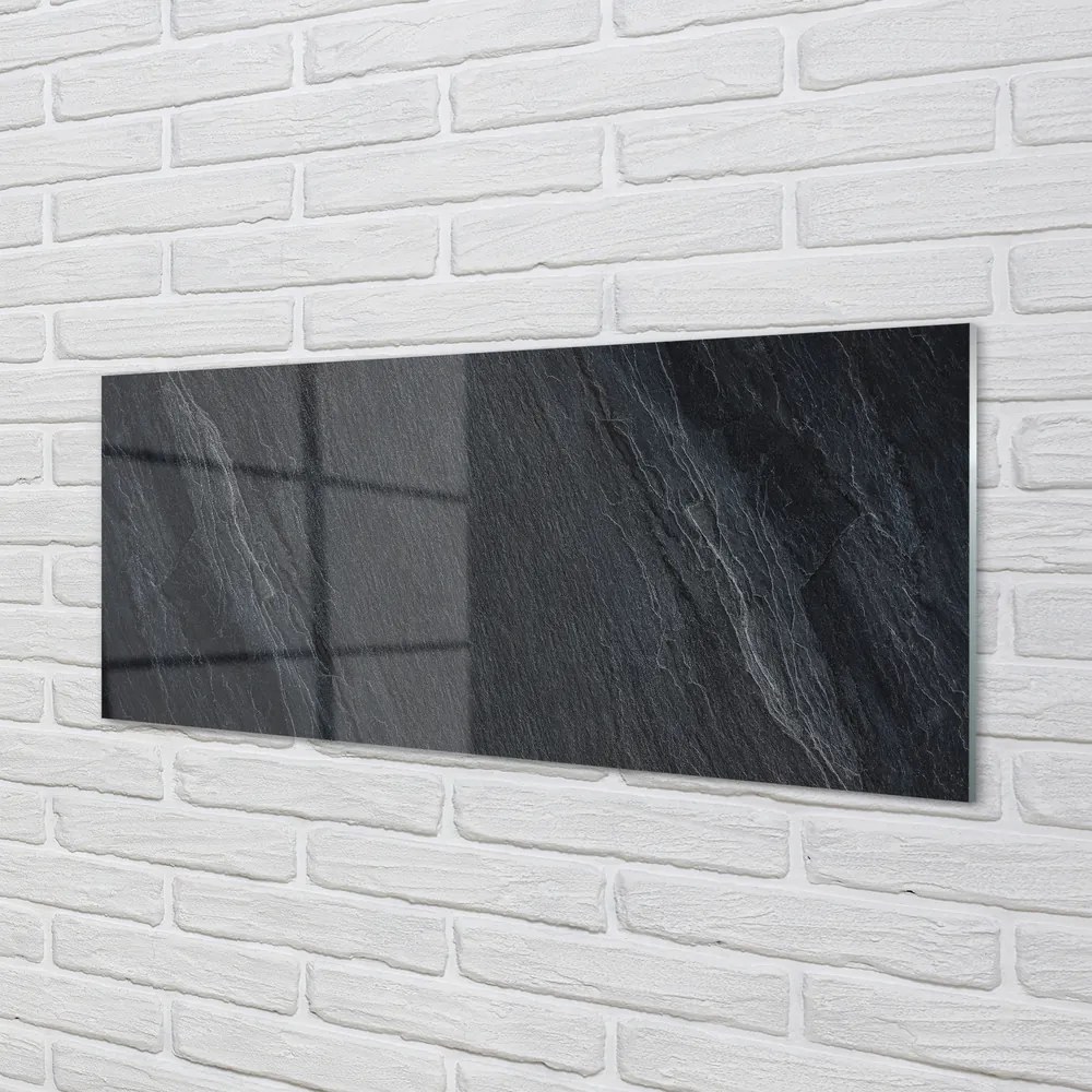 Szkło Ozdobne do Kuchni Tekstura Skalnego Muru