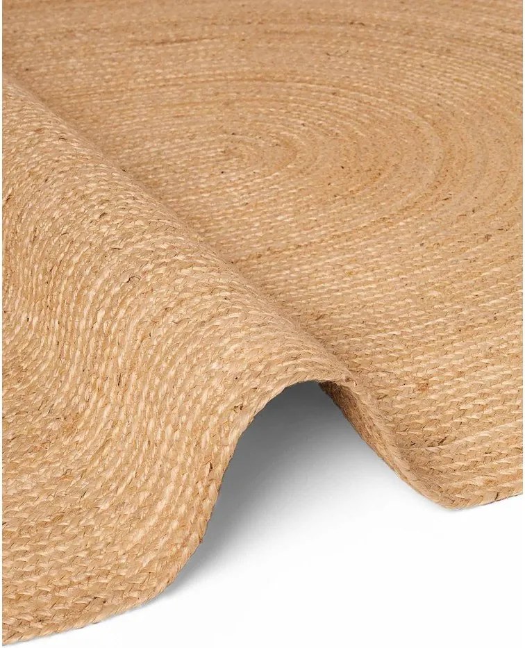 Dywan z juty dwustronny/tkany ręcznie w naturalnym kolorze 160x230 cm Braided – Hanse Home