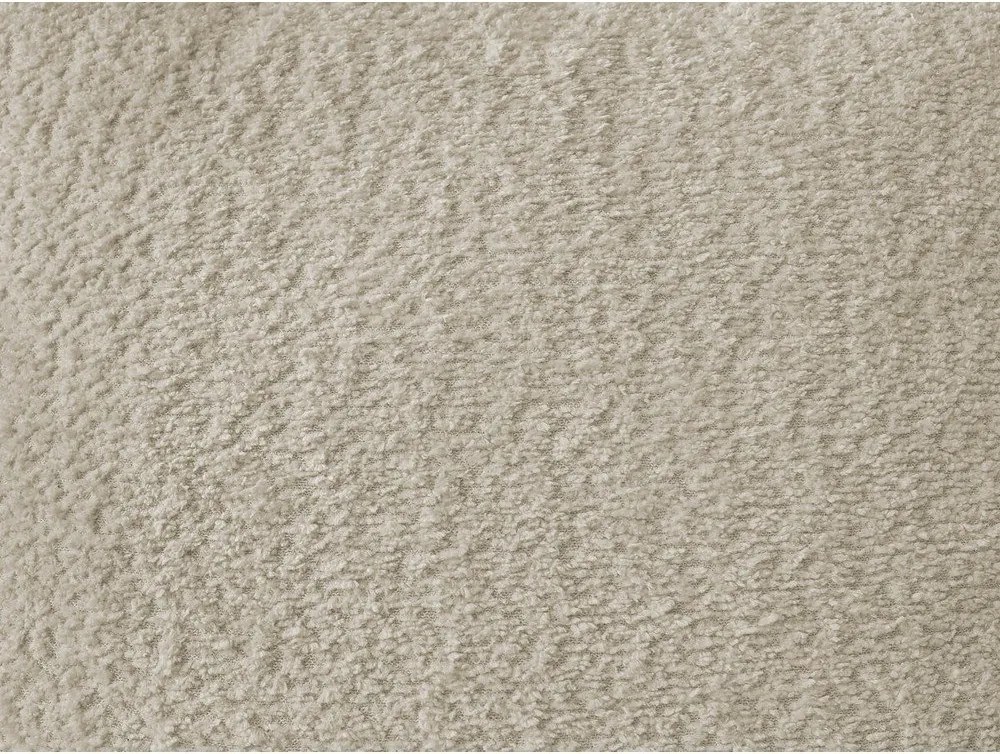 Beżowy narożnik z materiału bouclé (lewostronny/z szezlongiem) Azra – Bobochic Paris