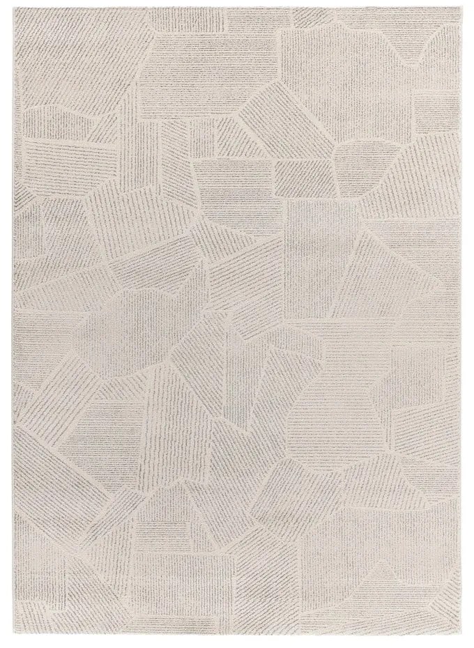 Jasnoszaro-kremowy dywan 200x290 cm Porto – Universal