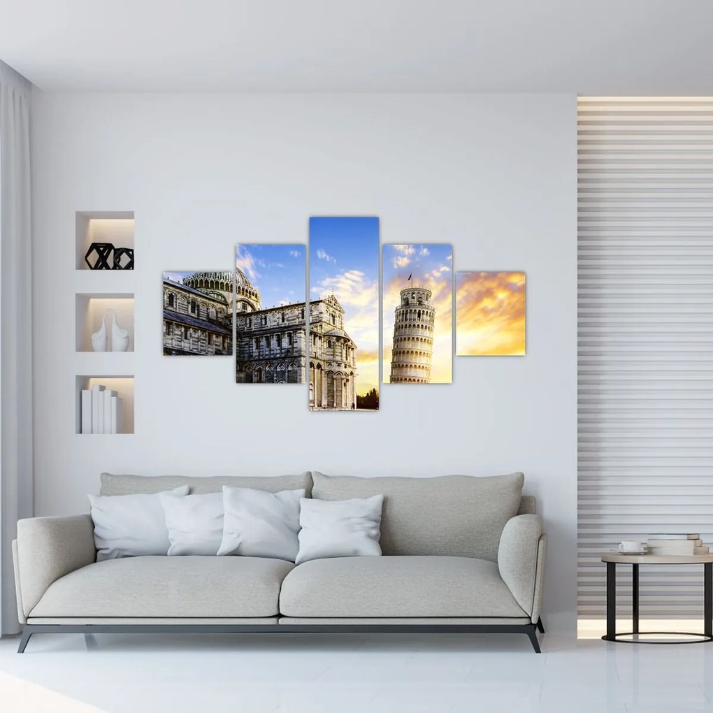Obraz - Piza (125x70 cm)