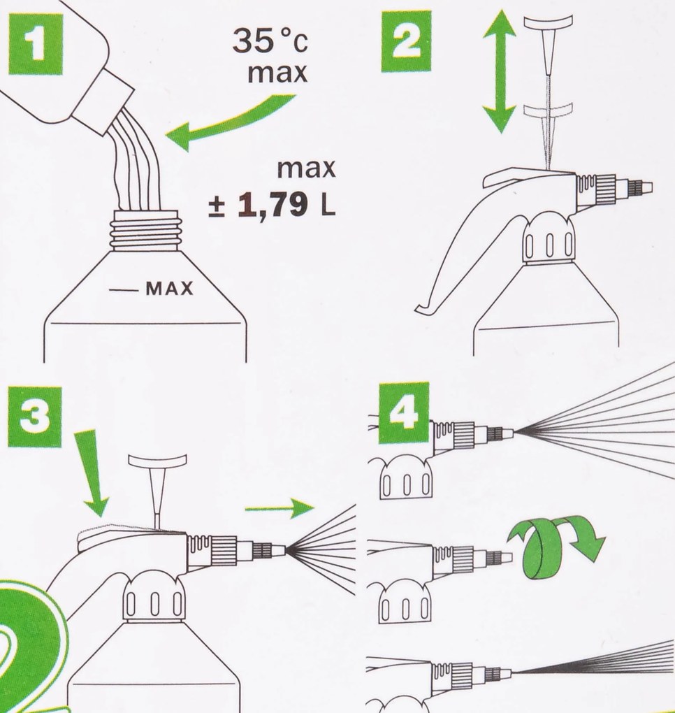 Opryskiwacz ręczny VITO PRO2 RIBIMEX, 2 l