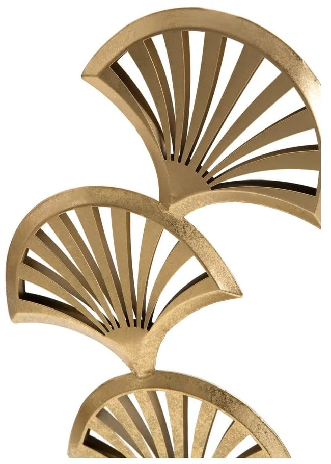 Metalowa figurka w dekorze w kolorze złota Mauro Ferretti Triple Leaf