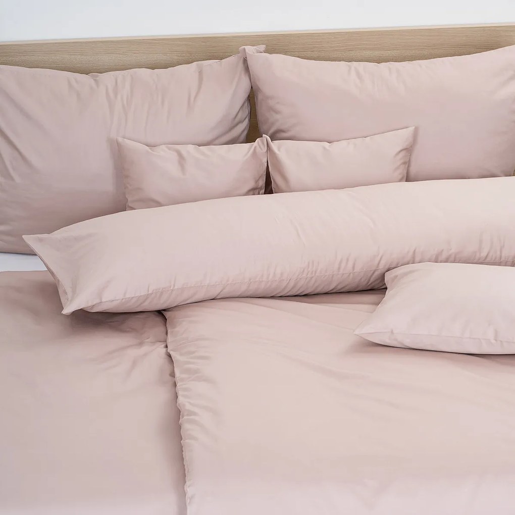 4Home Poszewka satynowa na poduszkę Cappuccino, 50 x 150 cm