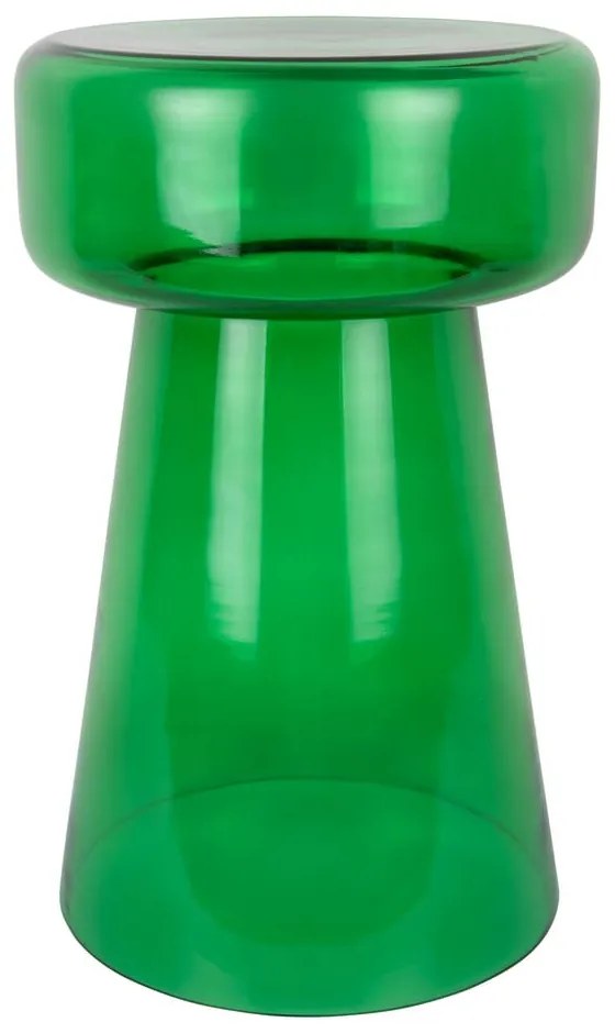 Szklany okrągły stolik ø 30 cm Corcho – Leitmotiv