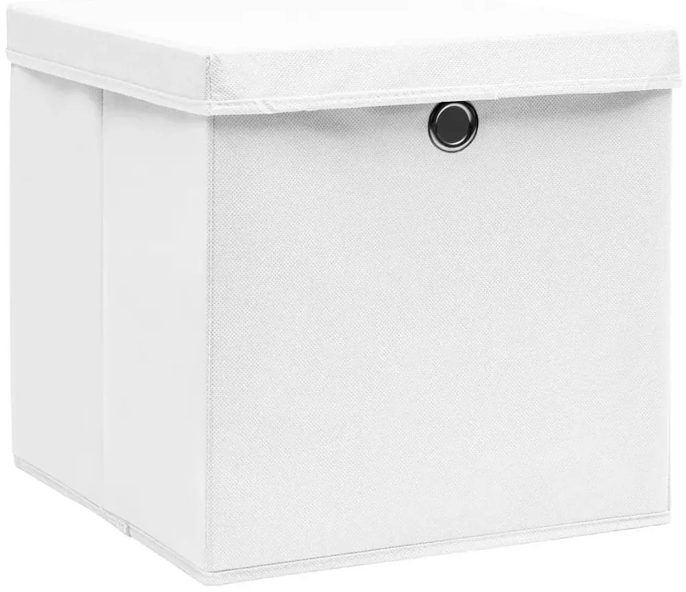 Zestaw 4 białych składanych pudełek A4-C60