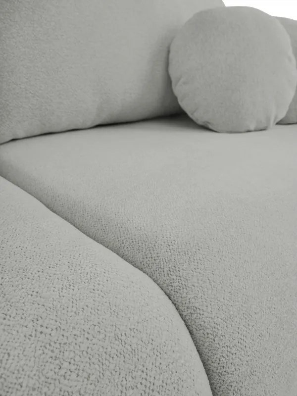 Sofa LOOP z funkcja spania i pojemnikiem SZARY RAVEN 06