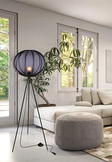 Nowoczesna lampa podłogowa trójnóg - 21X D199 Z4-D95