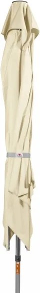 Doppler ALU EXPERT Teleskop parasol ogrodowy 350 x 350 cm beżowy