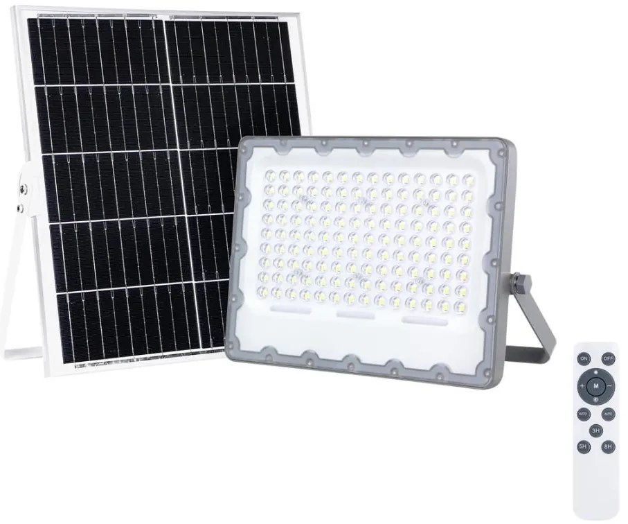 Reflektor LED solarny FOCUS 100W/15000mAh 3,2V 6000K IP65 + DO