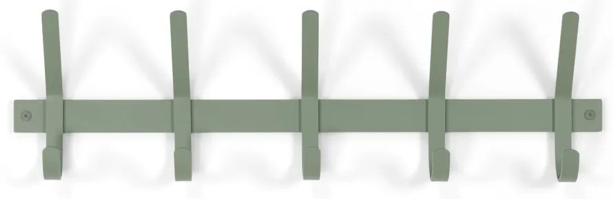 Zielonoszary metalowy wieszak ścienny Dexter – Spinder Design