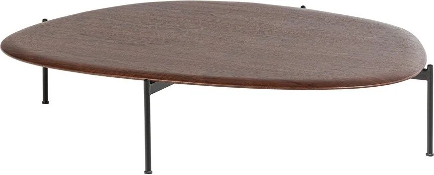 Stolik w ciemnym naturalnym kolorze 97x121 cm Kota – WOOOD