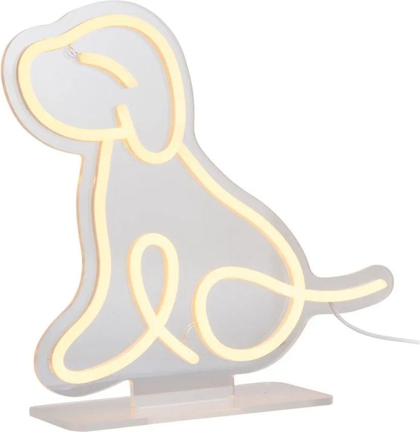 Żółta lampka dziecięca Sitting Dog – Leitmotiv