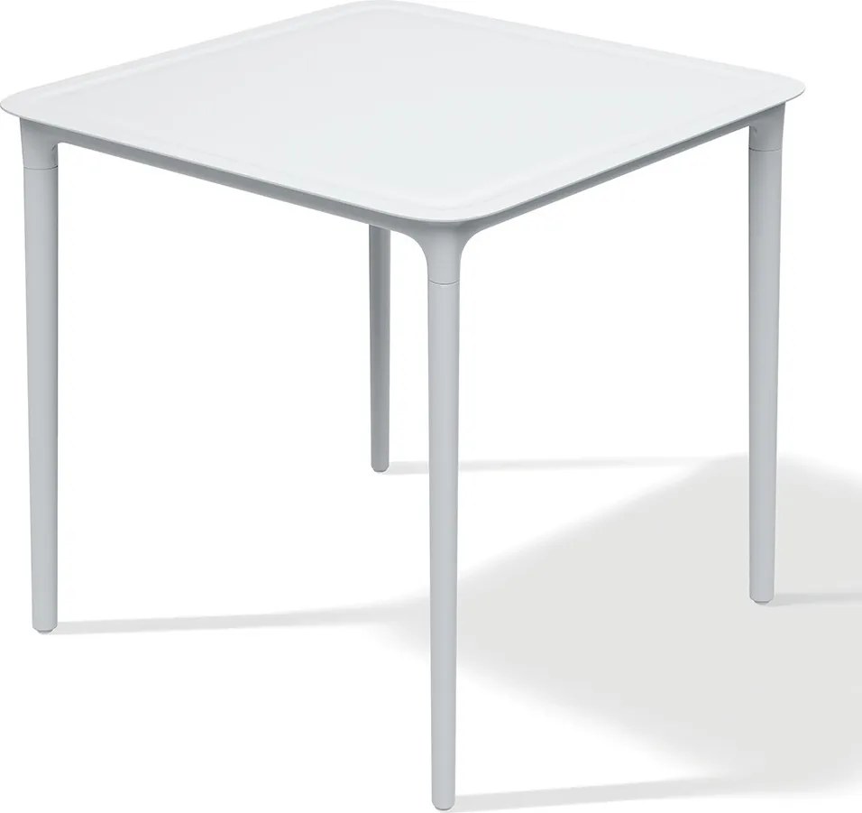 Plastikowy stół do ogrodu Rimo 80, kwadratowy