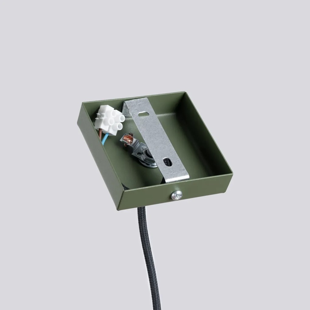 Lampa wisząca PASTELO 1 zielona oliwka SOLLUX LIGHTING