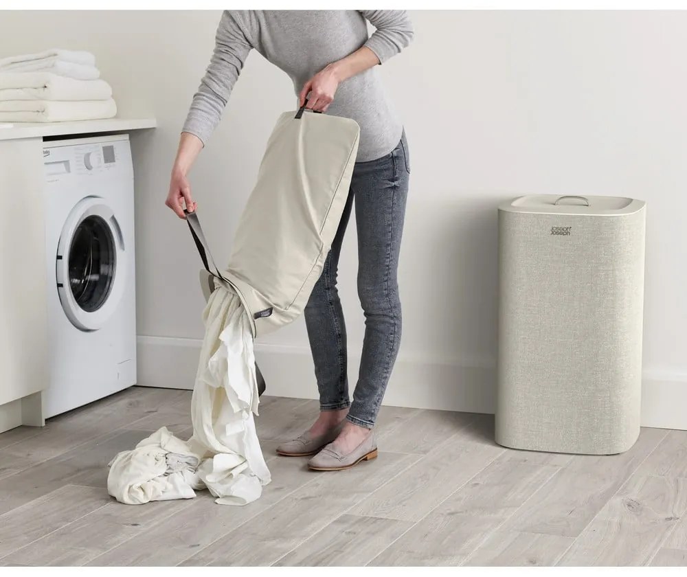 Tekstylny kosz na pranie 30+30 l Tota – Joseph Joseph