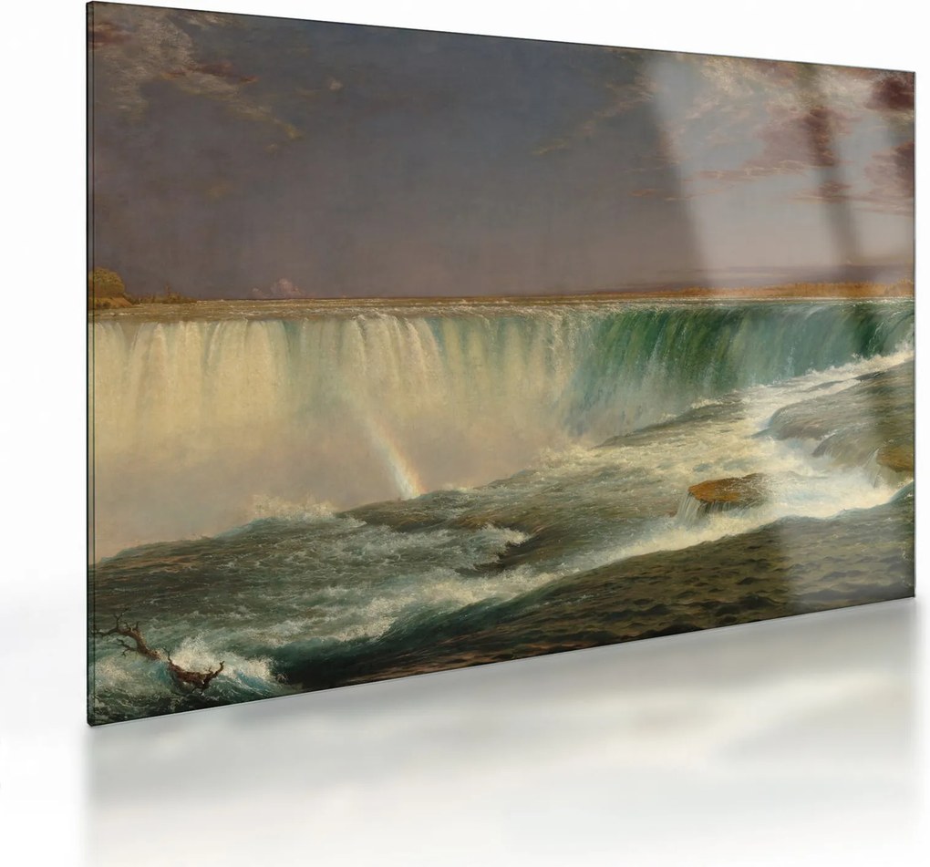 Obraz na szkle - Frederic Edwin Church, Niagara, reprodukcje (70x50 cm)