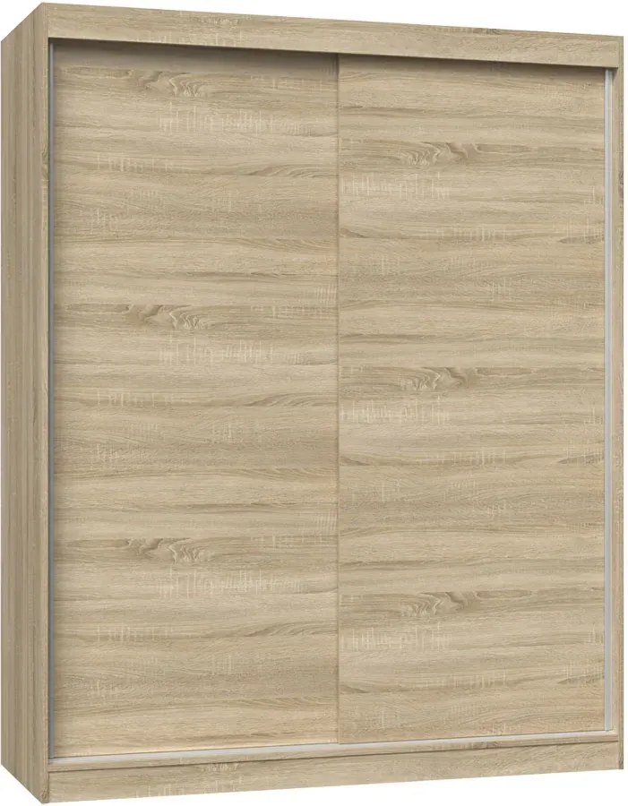 Szafa przesuwna dąb sonoma 160 cm N3-A44