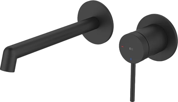 Envol II bateria umywalkowa chowana czarny - Essebagno