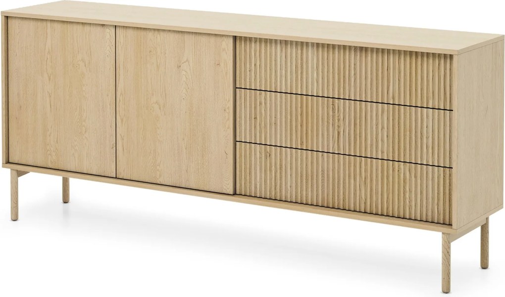 Komoda ROCCO 187,1 cm do Salonu Sypialni Dąb
