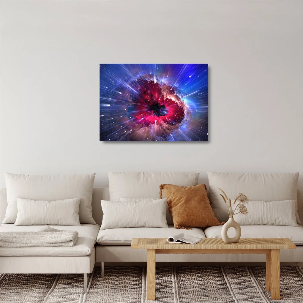 Obraz na szkle - Energia Wszechświata (70x50 cm)