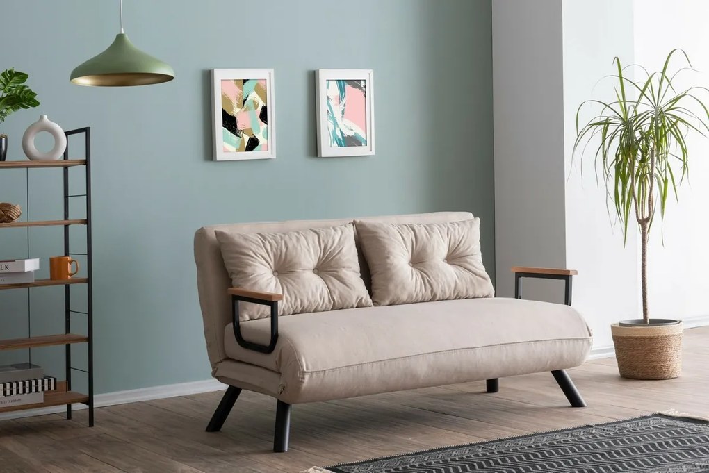 Sofa rozkładana Sando Cream