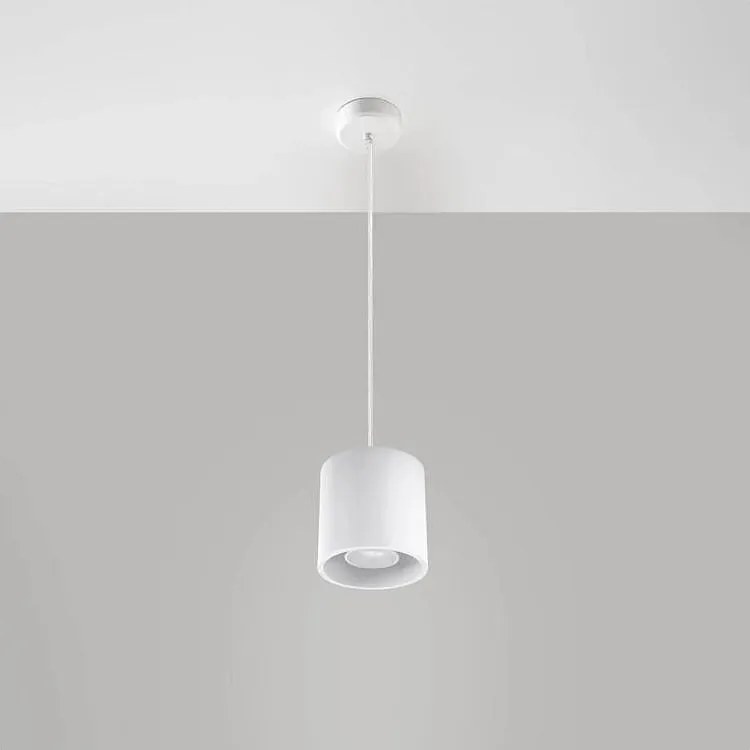 Lampa wisząca ORBIS 1 biała