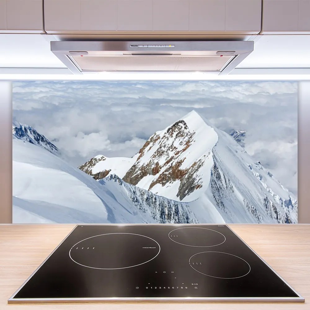 Panel Kuchenny Zamglone Szczyty Górskie