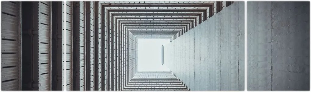 Obraz - Widok z wnętrza budynku (170x50 cm)