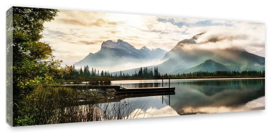 Obraz na płótnie Styler Lake, 150x60 cm