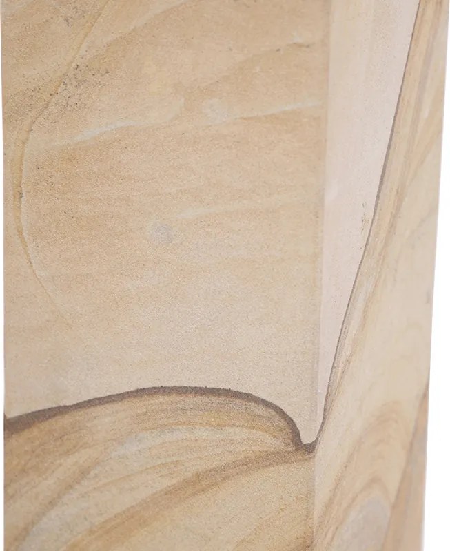 Nowoczesna lampa zewnętrzna beż 70cm - Grumpy