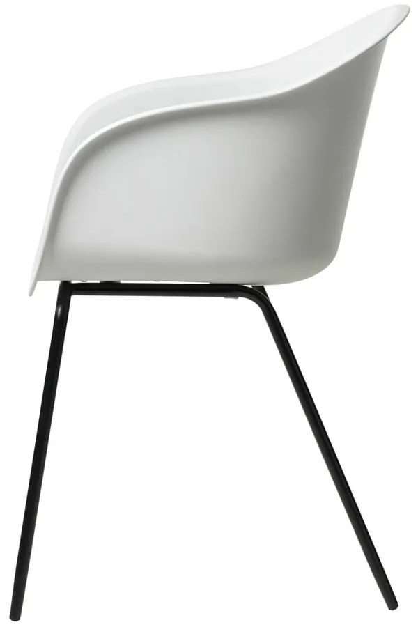 Białe krzesło Unique Furniture Topley