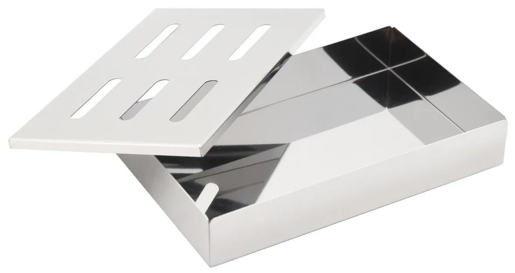 Cattara Pojemnik do wędzenia na grillu, 21 x 13 x 3,5 cm