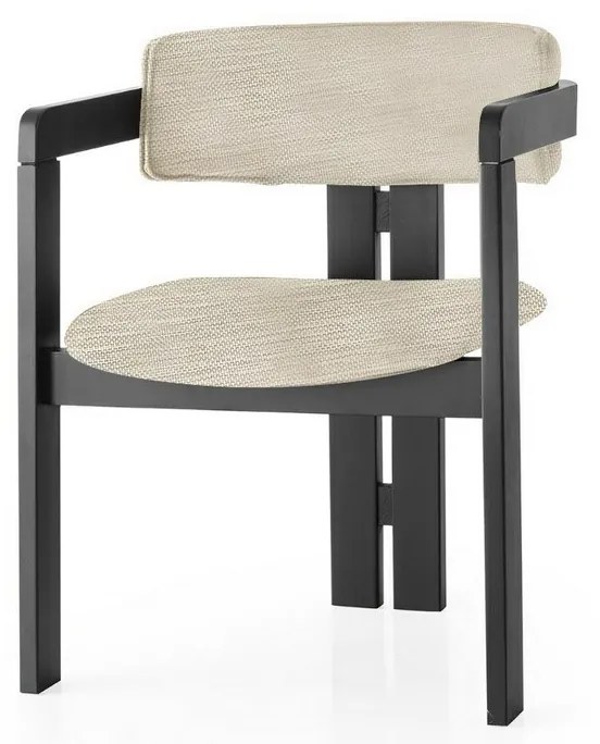 Krzesło do jadalni CO Light Grey and Black