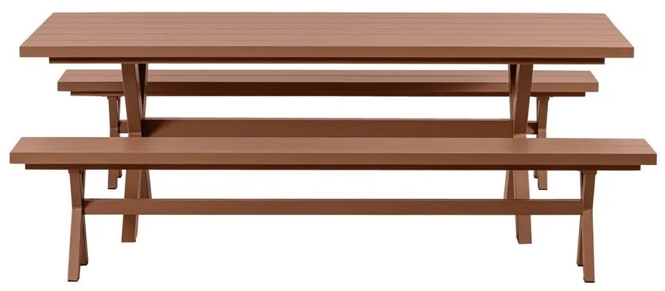 Aluminiowy stół ogrodowy 100x220 cm Delta – Exotan