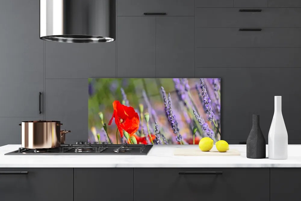 Panel Kuchenny Dekoracyjny Motyw Roślinny