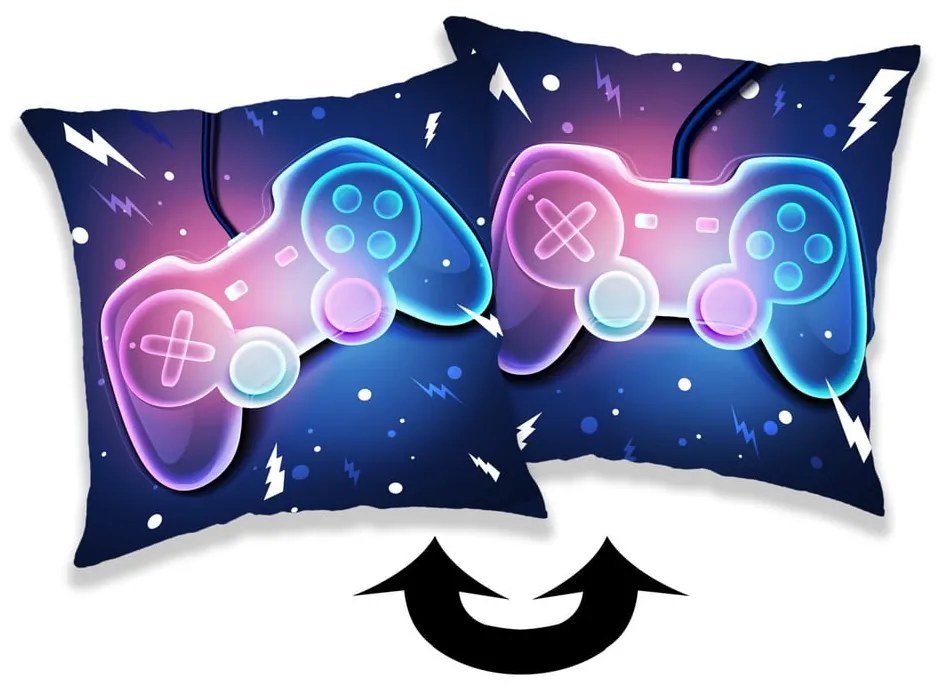 Poduszka dziecięca 40x40 cm Gamer – Jerry Fabrics