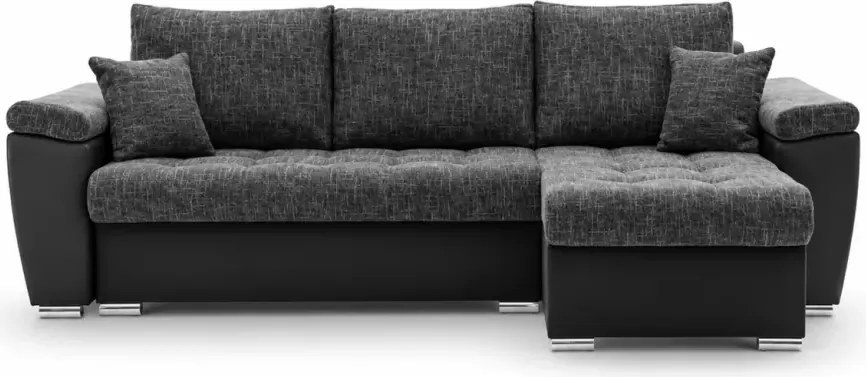 Nowoczesny narożnik Joris z funkcją spania i pojemnikiem – elegancki mebel do salonu