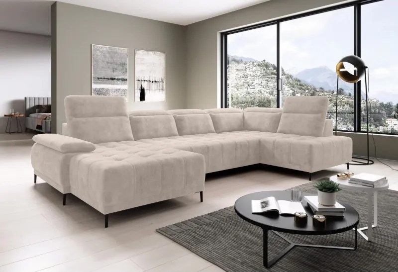 Narożnik FOCUS XL z elektryczną regulacją siedziska WERSAL