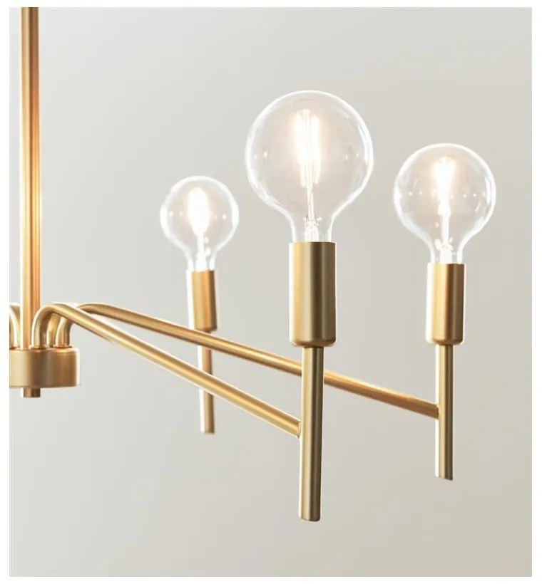 Lampa wisząca w kolorze złota Markslöjd Monarch, ø 70 cm