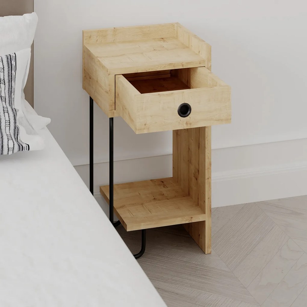 Stolik nocny Sirius Right Oak
