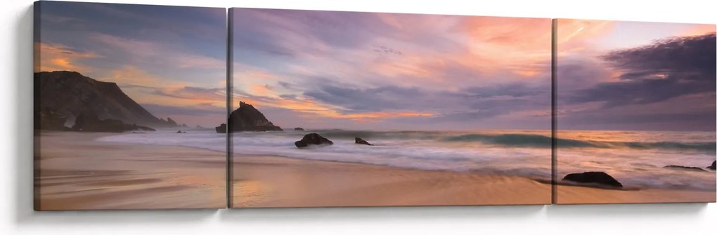 Obraz - Praia da Adraga (170x50 cm)