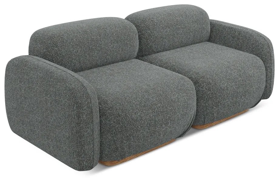 Szara sofa modułowa 190 cm Ailani – Makamii