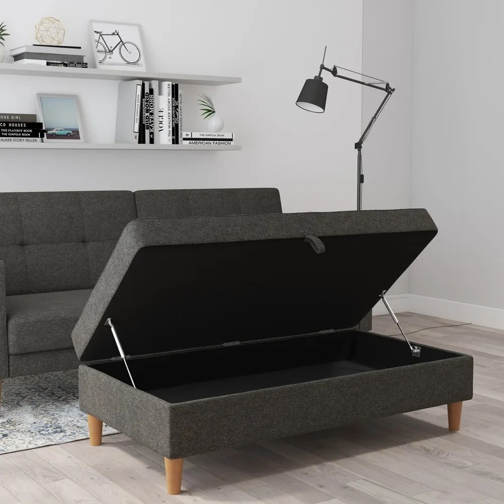 Ciemnoszary podnóżek Lilly – Støraa