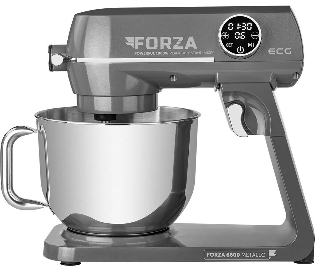 ECG Forza 6600 robot kuchenny Metallo Scuro