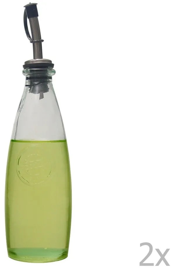 Butelka na olej / ocet ze szkła z recyklingu Ego Dekor Authentic, 300 ml
